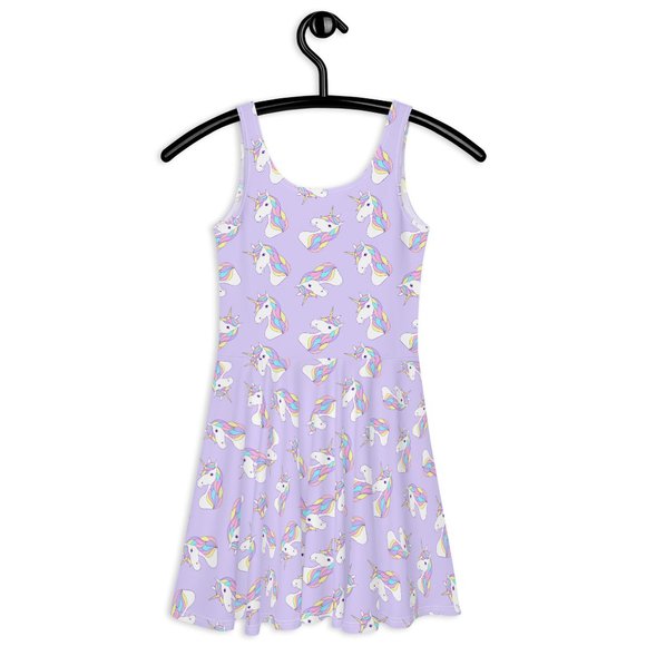 Plus Size Unicorn Pin Up Dress - Picture 7 of 9